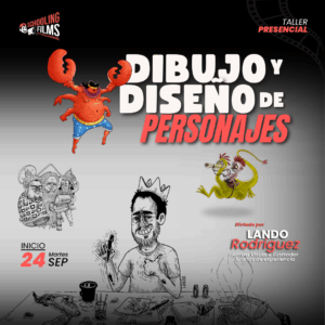 Dibujo y diseño de personajes| Dictado por Lando Rodriguez| Presencial